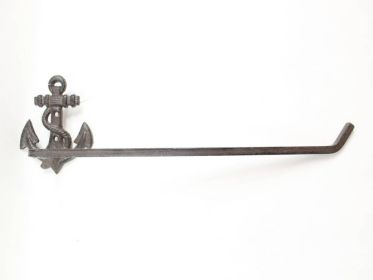 Cast Iron Anchor Wall Mounted Paper Towel Holder 17""