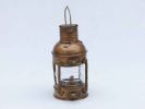 Antique Brass Anchor Oil Lantern 12""