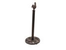 Rustic Copper Cast Iron Rooster Extra Toilet Paper Stand 15""