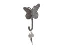 Cast Iron Butterly Decorative Metal Wall Hook 5""