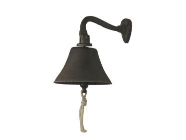 Cast Iron Hanging Ship's Bell 6""