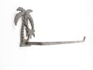 Cast Iron Palm Tree Wall Mounted Paper Towel Holder 17""