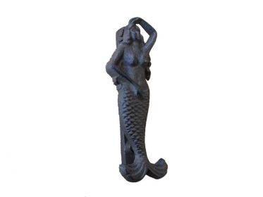 Cast Iron Mermaid Door Knocker 7""