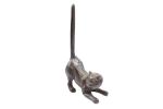 Cast Iron Cat Extra Toilet Paper Stand 10""