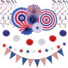 Patriotic Decorations Set, 4th Of July Party Decorations, Independence Day Party Supplies