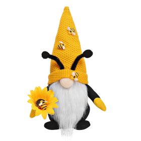 Bumble Bee Gnome Plush Mr and Mrs Honeybee Spring Gnomes Plushie Ornaments