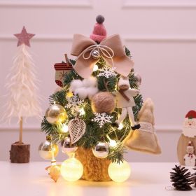 Desktop Christmas Tree;  19.7-inch Artificial Mini Christmas Decoration Tree;  The Perfect Christmas Decoration for Table;  Desk and Counter