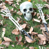 Realistic Skeleton Stakes Halloween Decorations for Garden