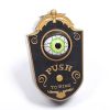 Halloween One-eyed Doorbell Decoration Ghost Festival Toy Bar Haunted House Horror Glow Pendant Tricky Door Hanging