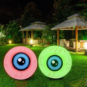 Inflatable Luminous Eyeball Inflatable Rechargeable Led Light Up Eyeball For Halloween