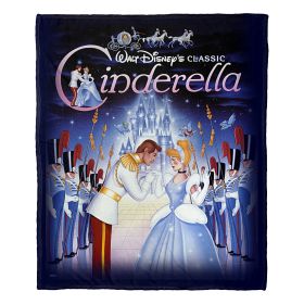 Disney / Disney Princesses, Cinderella Poster, Silk Touch Throw Blanket, 50"x60"