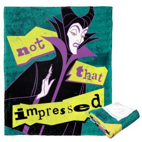 Disney / Villains, Not Impressed, Silk Touch Throw Blanket, 50"x60"