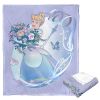 Disney 100 Silk Touch Throw Blanket, 50" x 60", Celebration Cinderella