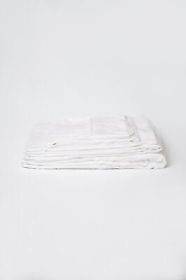 Omne Sleep 5-Piece White Microplush and Bamboo Split King Hypoallergenic Sheet