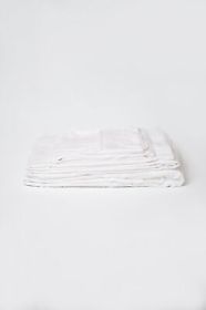 Omne Sleep 4-Piece White Microplush and Bamboo Twin XL Hypoallergenic Sheet Set