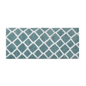 Bittman Reversible High Pile Tufted Microfiber Bath Rug