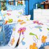 Blancho Bedding - [Colorful Mushroom] 100% Cotton 7PC Bed In A Bag (King Size)