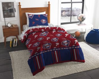 Philadelphia Phillies OFFICIAL MLB Twin Bed In Bag Set