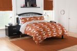 Texas Longhorns Rotary Queen Bed In a Bag Set