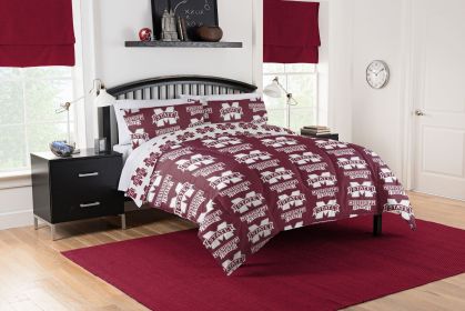 Mississippi State Bulldogs Full Rotary Bed In a Bag Set