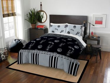 Spurs OFFICIAL NBA Queen Bed In Bag Set