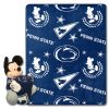 Penn State OFFICIAL NCAA & Disney's Mickey Mouse Character Hugger Pillow & Silk Touch Throw Set