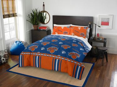 Knicks OFFICIAL NBA Queen Bed In Bag Set