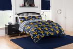 West Virginia Mountaineers Full Rotary Bed In a Bag Set