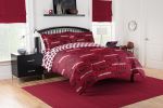 Arkansas Razorbacks Rotary Queen Bed In a Bag Set