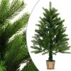 Artificial Christmas Tree Lifelike Needles 3 ft Green