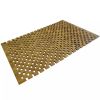 Bath Mat Acacia Wood 31.5"x19.7" Mosaic