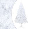 Artificial Christmas Tree with Thick Branches White 5 ft PVC