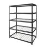 WORKPRO 48" W x 24" D x 72" H 5-Shelf Freestanding Shelves, 4000 Lbs. Capacity