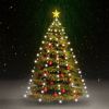 Christmas Tree Net Lights with 180 LEDs Cold White 70.9"