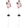 Christmas Santa Solar Light Stake