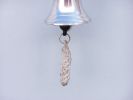 Chrome Hanging Anchor Bell 8""