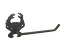 Cast Iron Crab Toilet Paper Holder 10""