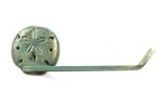 Antique Seaworn Bronze Cast Iron Sand Dollar Toilet Paper Holder 10""