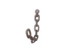 Cast Iron Wall Mounted Decorative Chain Link Hook 7.5""