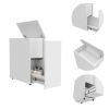 Sperry 1-Drawer Rectangle Bathroom Cabinet White