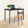 Simple Deluxe Modern Design; Simple Style Table Home Office Computer Desk for Working; Studying; Writing or Gaming; Black