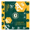 Athletics OFFICIAL MLB "Hexagon" Full/Queen Comforter & Shams Set; 86" x 86"