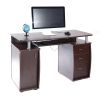 15mm MDF Portable 1pc Door Computer Desk with 3pcs Drawers  XH