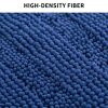 Bath Mat Rug; Bathroom Rug; Bath Mat Non-Slip; Soft Chenille Shower Mats for Bathroom; Super Water Absorbent; Machine Washable; (Blue; 40" x 60")