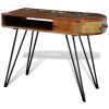 Desk Reclaimed Solid Wood with Iron Legs