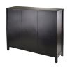 Terrace Storage Shelf 3-Tier 37" wide in Espresso