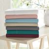 400 Thread Count Hygro Cotton Bed Sheet Set, Queen, Grey Flannel