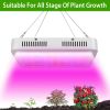 LED Grow Light 1000W 380-800nm Plant Grow Light With Bloom and Veg Dimmer Dual Chips Full Spectrum Grow Lamp