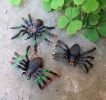 Artificial Simulated Spider Toy Halloween Trick Scary Party Supplies Decor,10 Pcs Random color