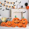 7ft Classic 7pcs LED String Lights 7pcs Pumpkin Inflatable Halloween Decoration